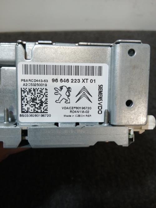 Image Autoradio d'origine - CITROEN C4 PICASSO 1