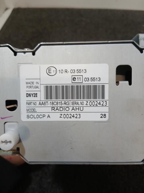 Image Autoradio d'origine - FORD FIESTA 6