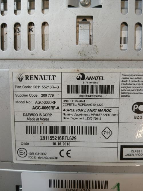 Image Autoradio d'origine - DACIA LOGAN MCV 2