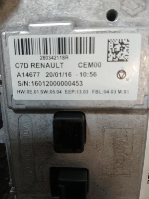 Image Autoradio d'origine - RENAULT KADJAR
