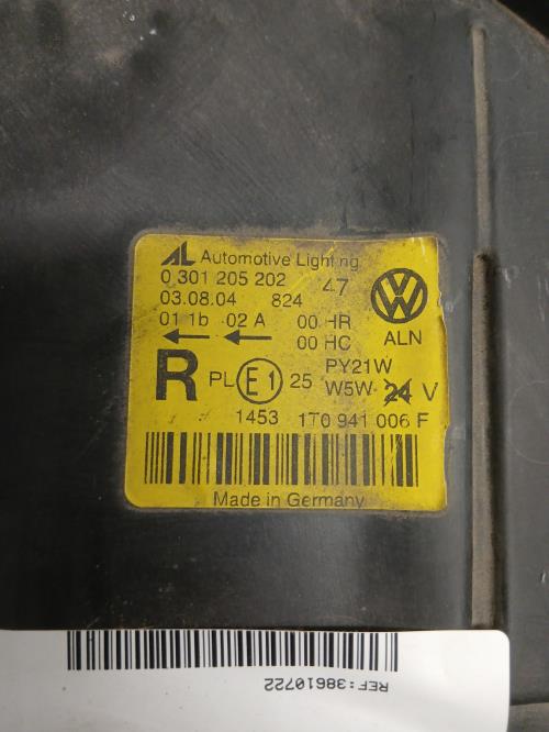 Image Optique avant principal droit (feux)(phare) - VOLKSWAGEN TOURAN 1