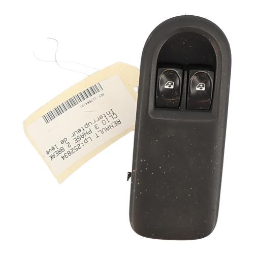 Image Interrupteur de leve vitre avant gauche - RENAULT CLIO 3