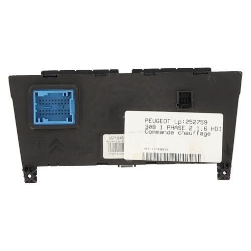 Image Commande chauffage - PEUGEOT 308 1