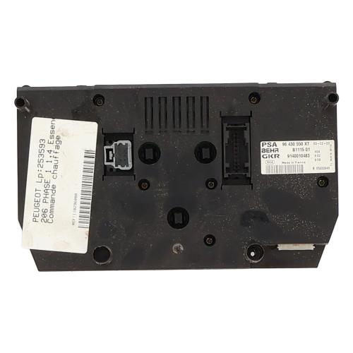 Image Commande chauffage - PEUGEOT 206