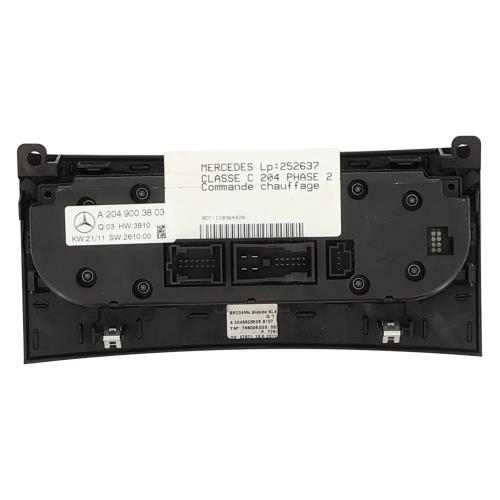 Image Commande chauffage - MERCEDES CLASSE C 204