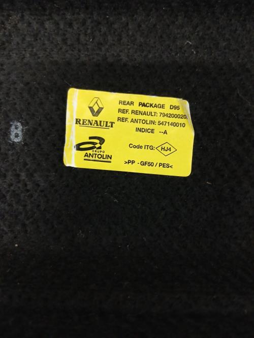 Image Plage arriere - RENAULT MEGANE 3