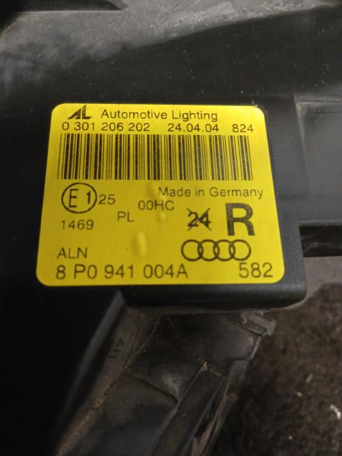 Image Optique avant principal droit (feux)(phare) - AUDI A3 2