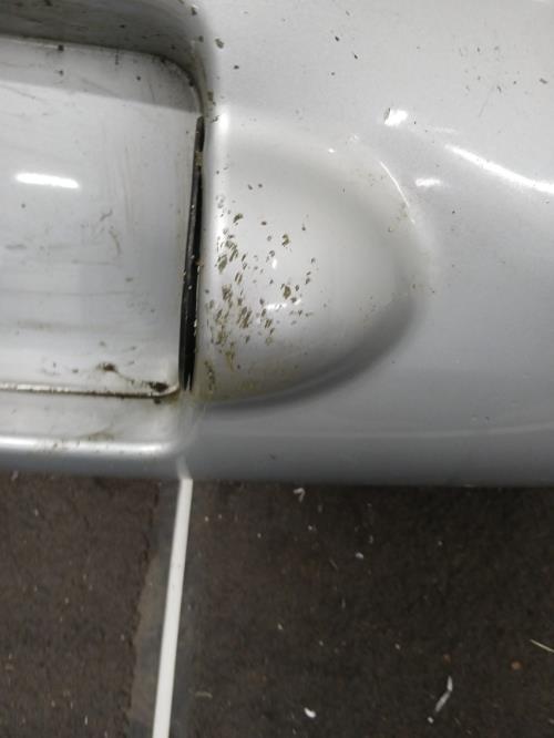 Image Pare choc arriere - PEUGEOT 107