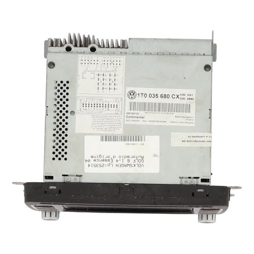 Image Autoradio d'origine - VOLKSWAGEN GOLF 6
