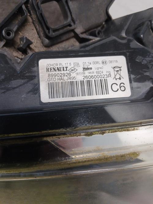 Image Optique avant principal gauche (feux)(phare) - RENAULT SCENIC 3