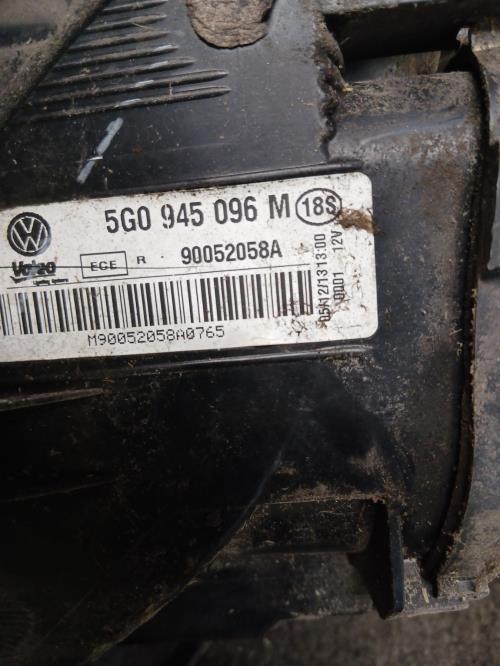 Image Feu arriere principal droit (feux) - VOLKSWAGEN GOLF 7
