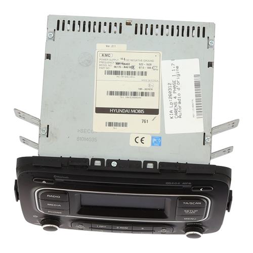 Image Autoradio d'origine - KIA CARENS 4