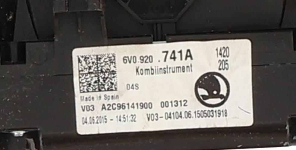 Image Compteur - SKODA FABIA 3