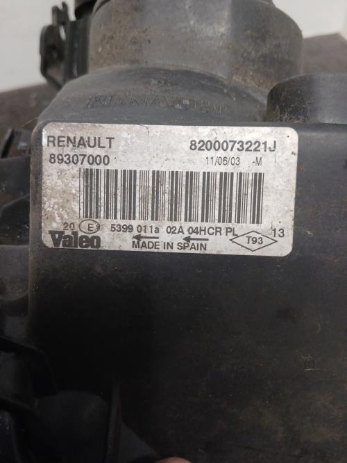 Image Optique avant principal droit (feux)(phare) - RENAULT MEGANE 2