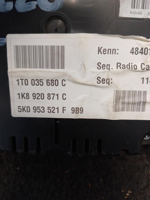 Image Compteur - VOLKSWAGEN SCIROCCO 3