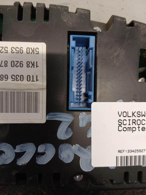 Image Compteur - VOLKSWAGEN SCIROCCO 3