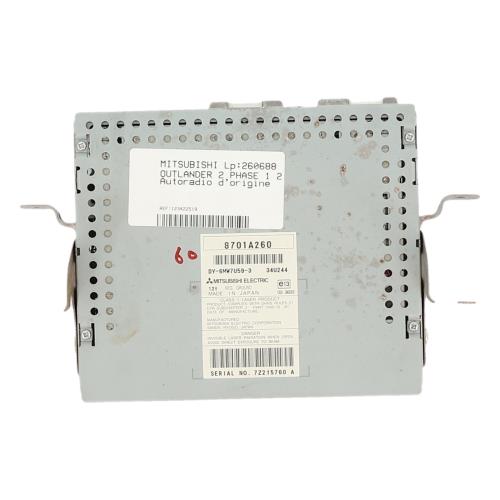 Image Autoradio d'origine - MITSUBISHI OUTLANDER 2