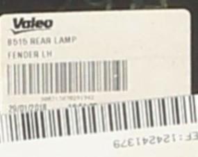 Image Feu arriere principal gauche (feux) - FORD ECOSPORT