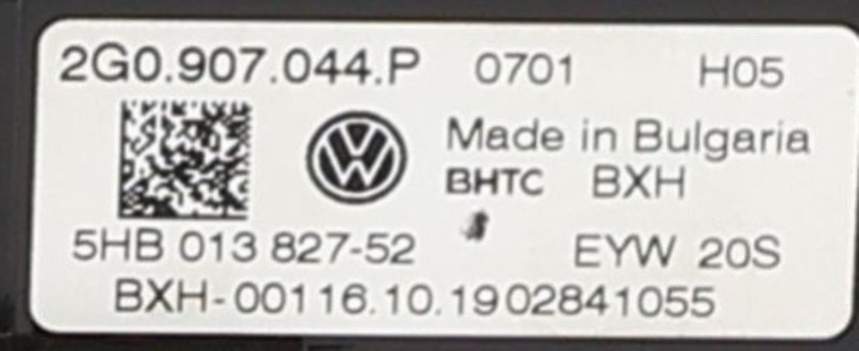 Image Commande chauffage - VOLKSWAGEN POLO 6