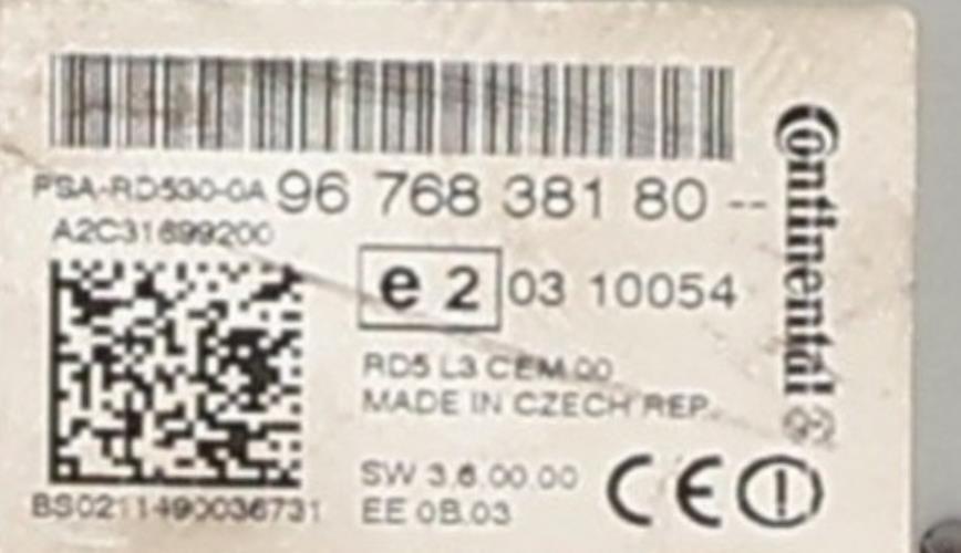 Image Autoradio - CITROEN C4 2