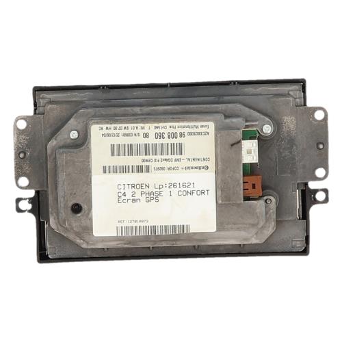 Image Ecran GPS - CITROEN C4 2