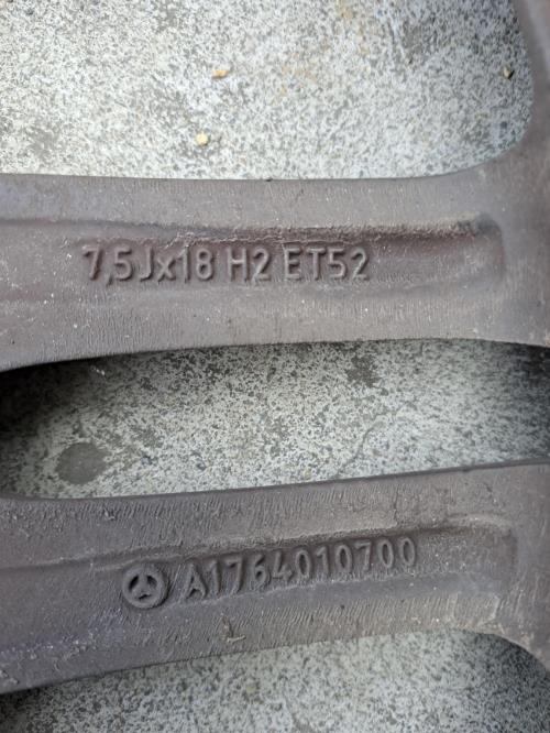 Image Jante - MERCEDES CLASSE A 176