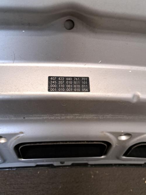 Image Capot - MERCEDES CLASSE B 245
