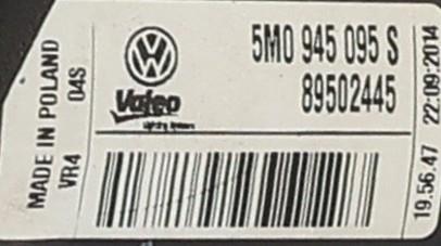 Image Feu arriere principal gauche (feux) - VOLKSWAGEN GOLF PLUS