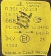 Image Optique avant principal gauche (feux)(phare) - OPEL CORSA C