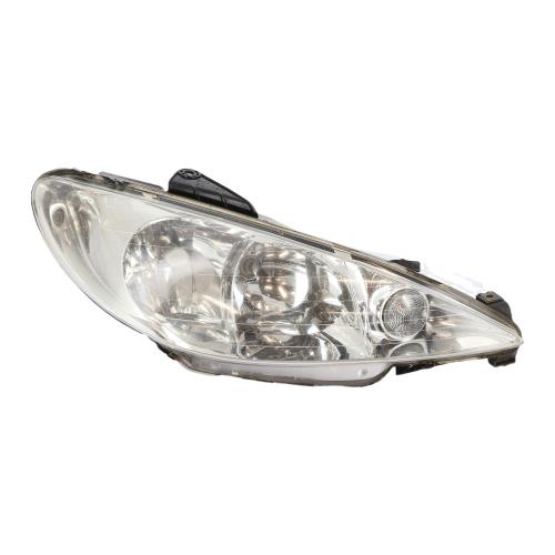 Image Optique avant principal droit (feux)(phare) - PEUGEOT 206