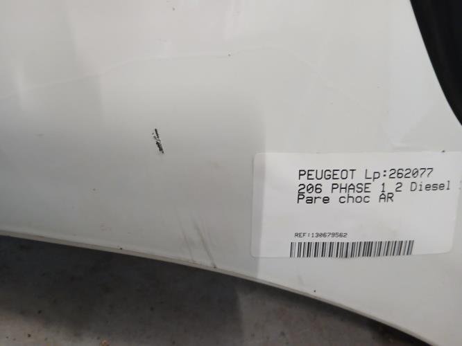 Image Pare choc arriere - PEUGEOT 206
