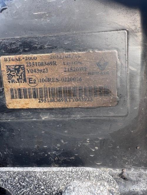 Image Radar anti-collision  - RENAULT CLIO 5
