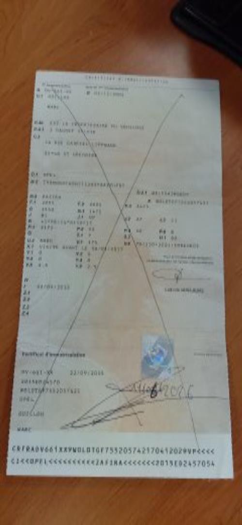 Image Retroviseur gauche - OPEL ZAFIRA A