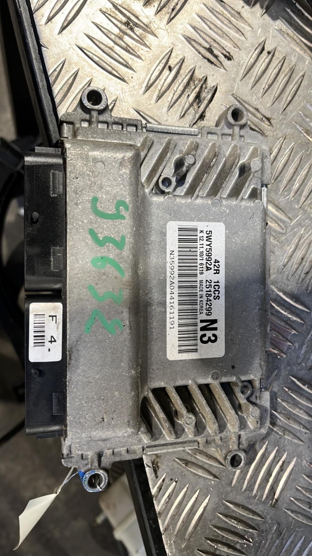 Calculateur moteur, Chevrolet Aveo 1