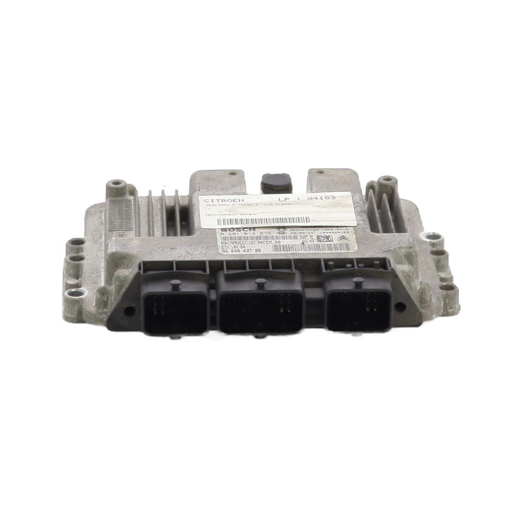 Calculateur moteur, Citroën Berlingo 2 · Phase 1