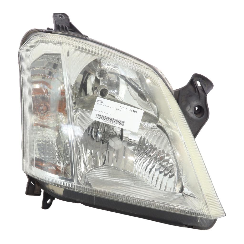Optique avant principal droit (feux)(phare), Opel Meriva A · Phase 1