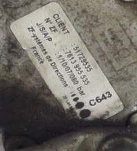 Foto del ricambio
