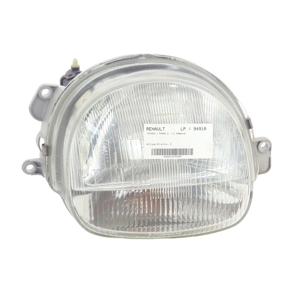 Optique avant principal droit (feux)(phare), Renault Twingo 1 · Phase 2