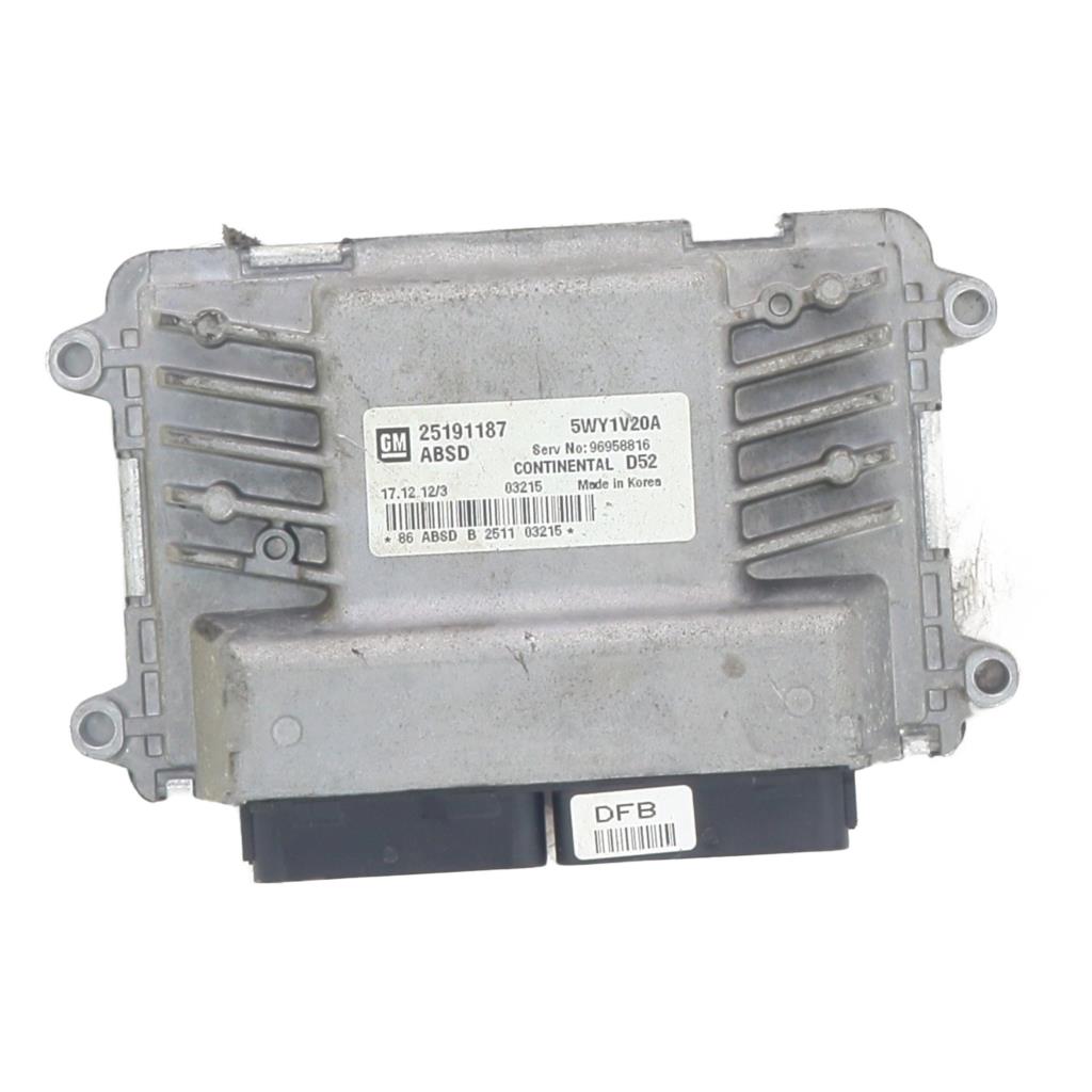 Calculateur moteur, Chevrolet Spark · Phase 2