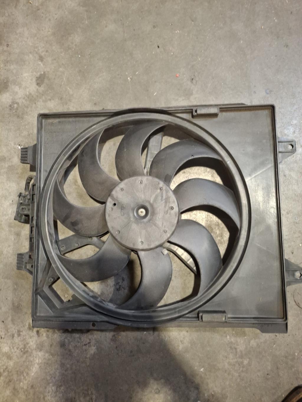 Ventilateur eau, Fiat 500 2 Cabrio · Phase 1