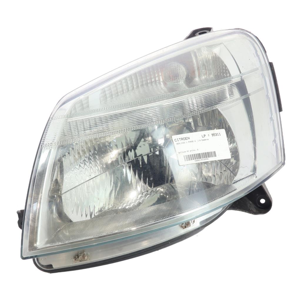Optique avant principal gauche (feux)(phare), Citroën Berlingo 1 · Phase 2
