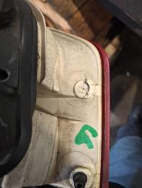 Feu arrière principal gauche (feux), Audi A4 2 · Phase 2