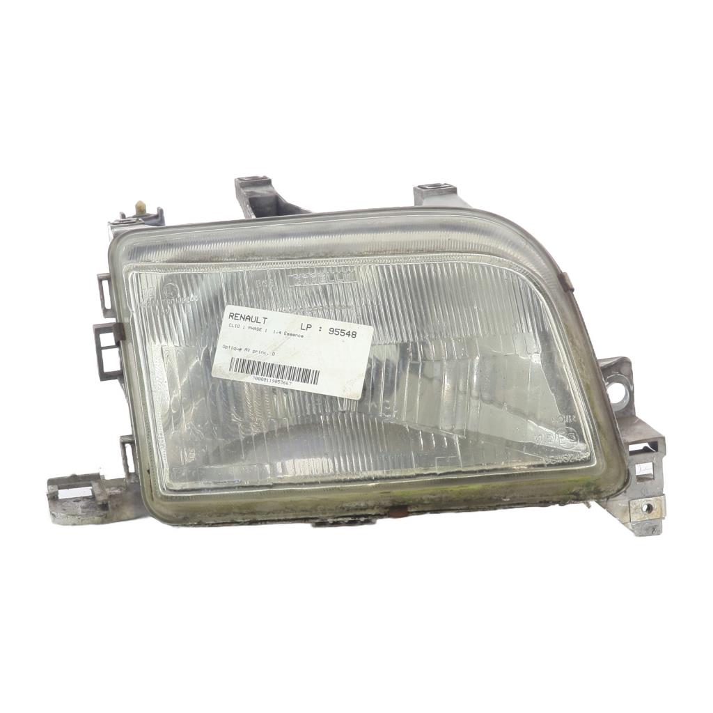 Optique avant principal droit (feux)(phare), Renault Clio 1 · Phase 1