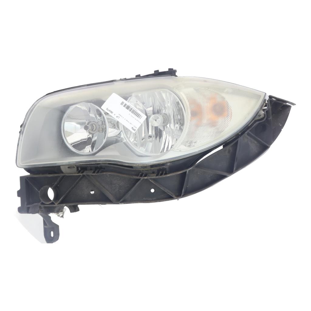 Optique avant principal gauche (feux)(phare), BMW Serie 1 E87 · Phase 2