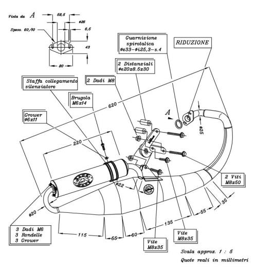 pièce détachée occasion Ligne d'echappement HONDA