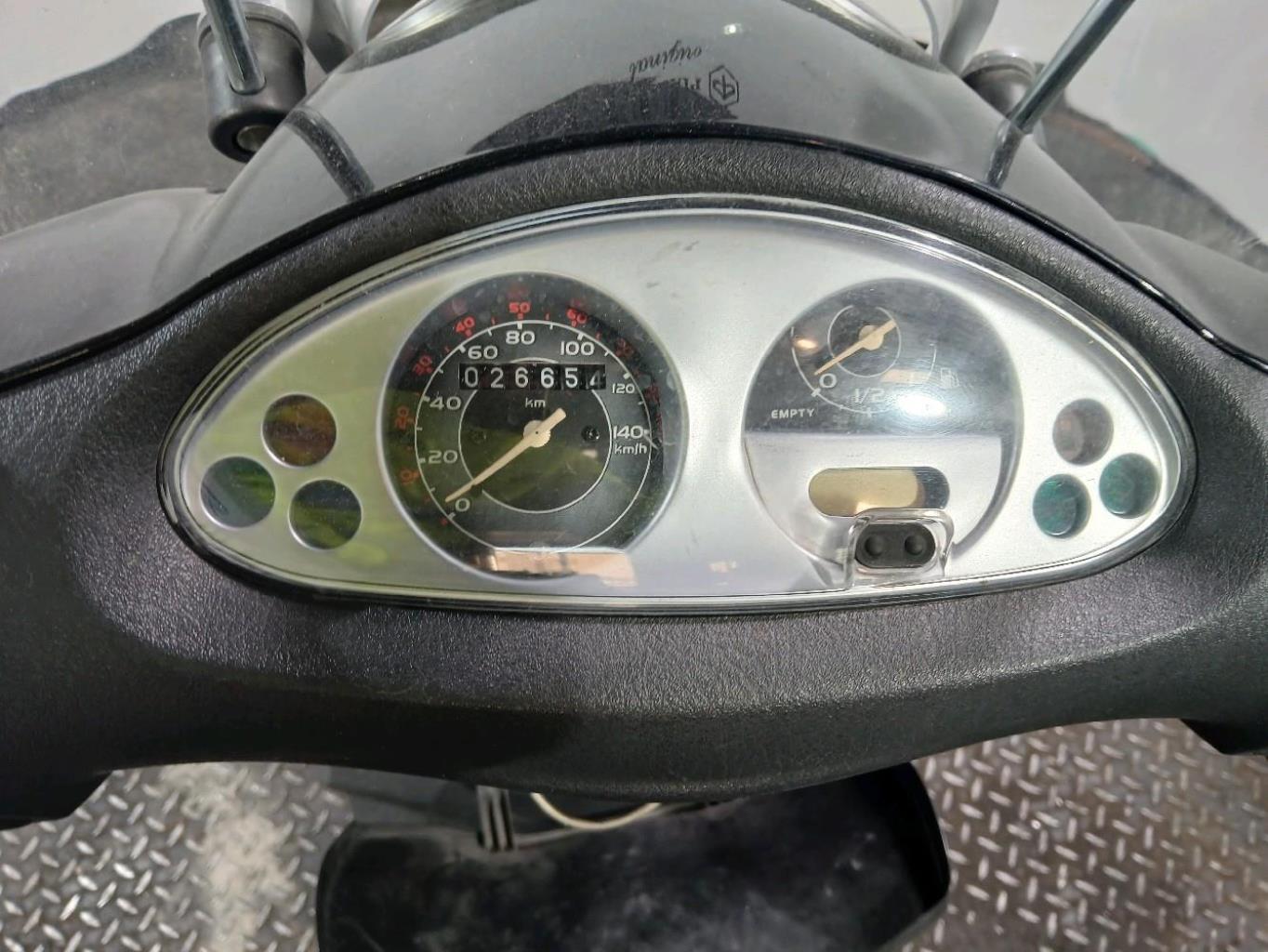 moto accidentée PIAGGIOFLY