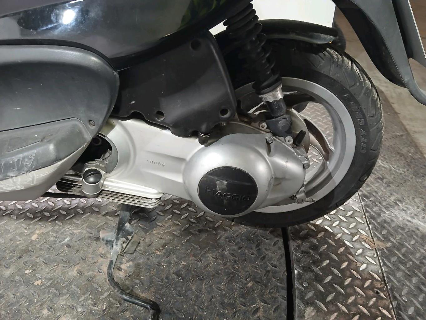 moto accidentée PIAGGIOFLY