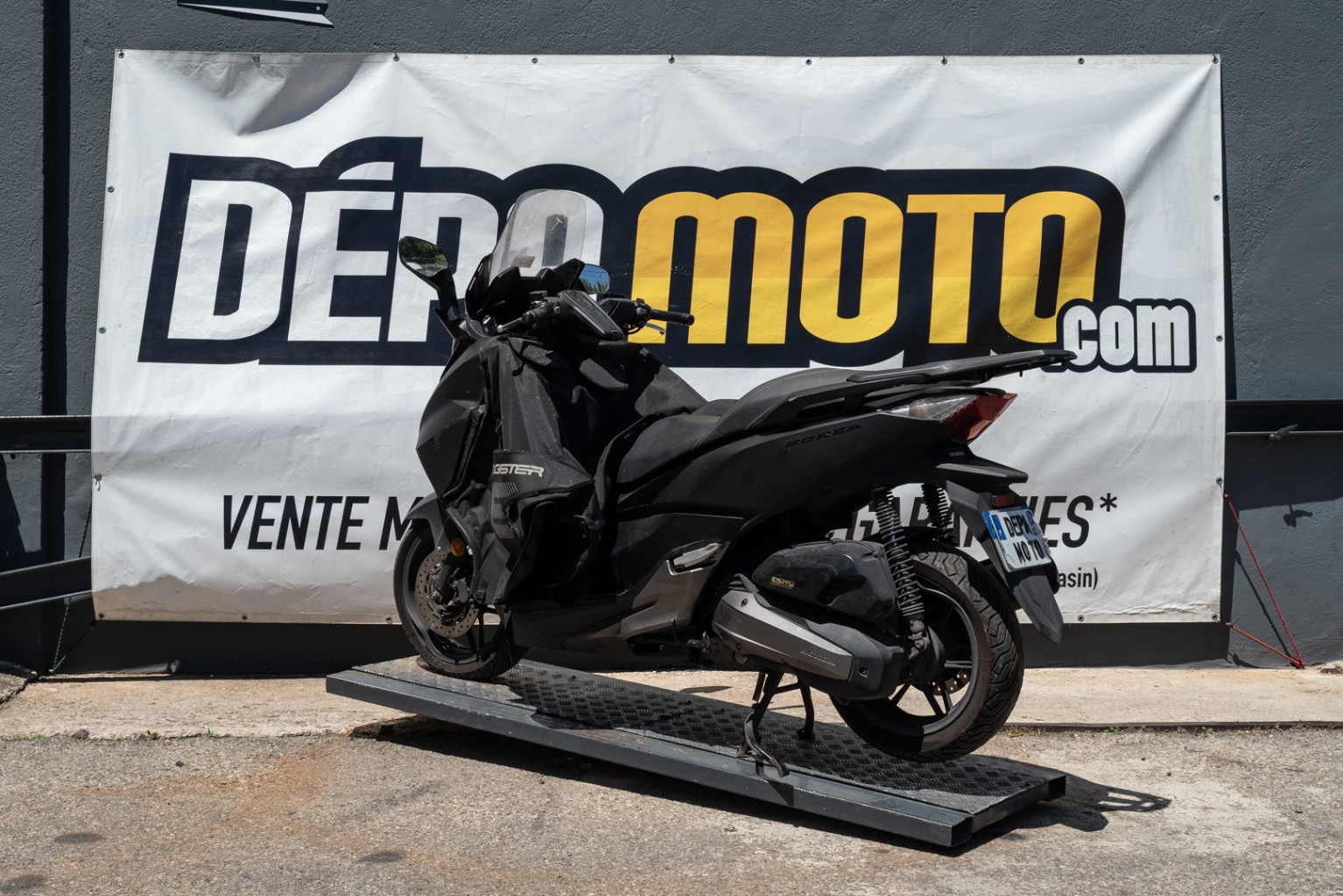moto accidentée HONDAFORZA 125