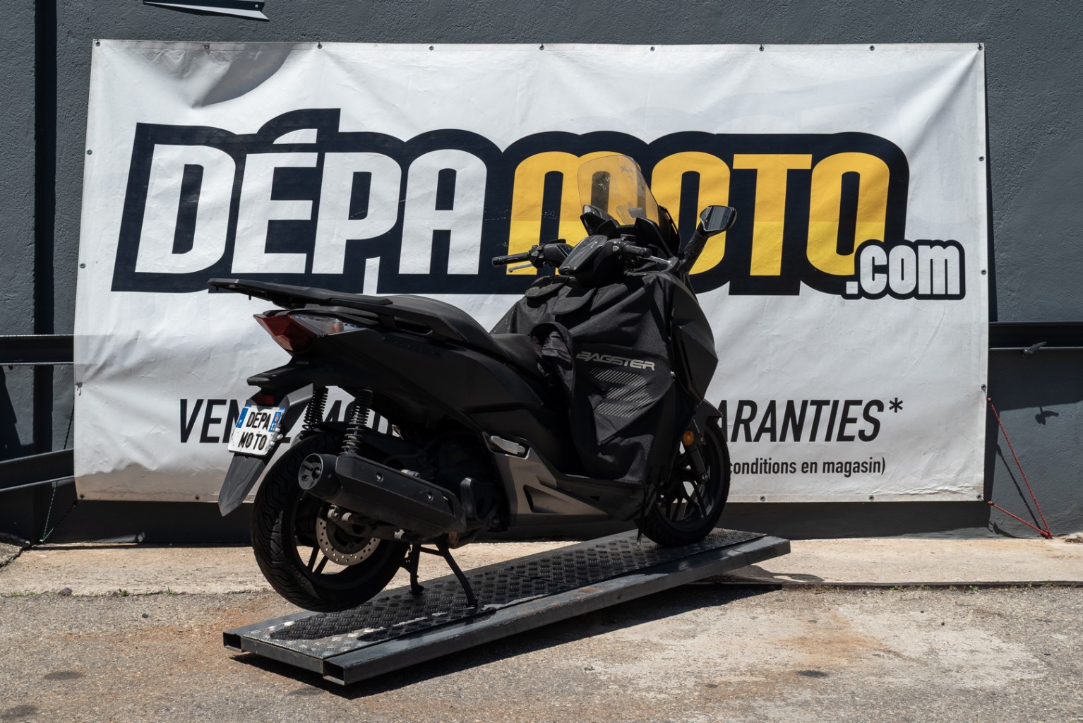 moto accidentée HONDAFORZA 125