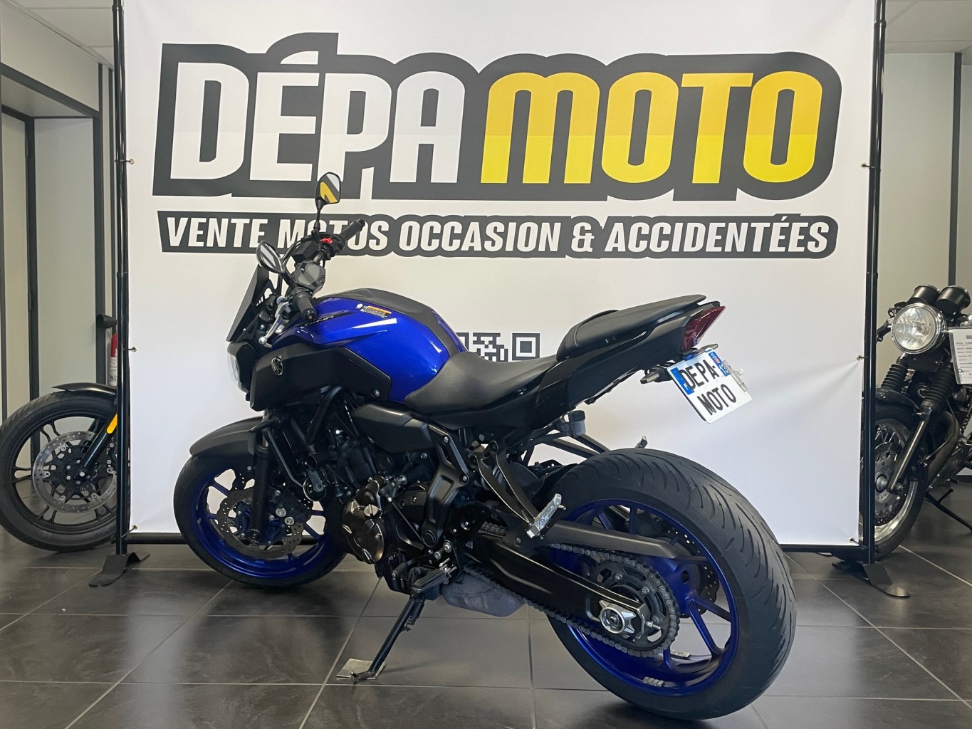 moto d’occasion YAMAHA MT 07